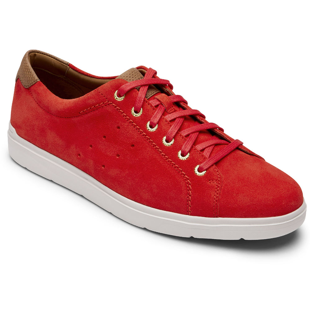 Tenis Rockport Homem Vermelhas - Total Motion Lite Ltd Lace-To-Toes - 91065DGAQ
